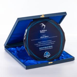 Tabak Kristal Plaket