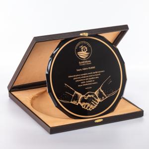 Tabak Kristal Plaket